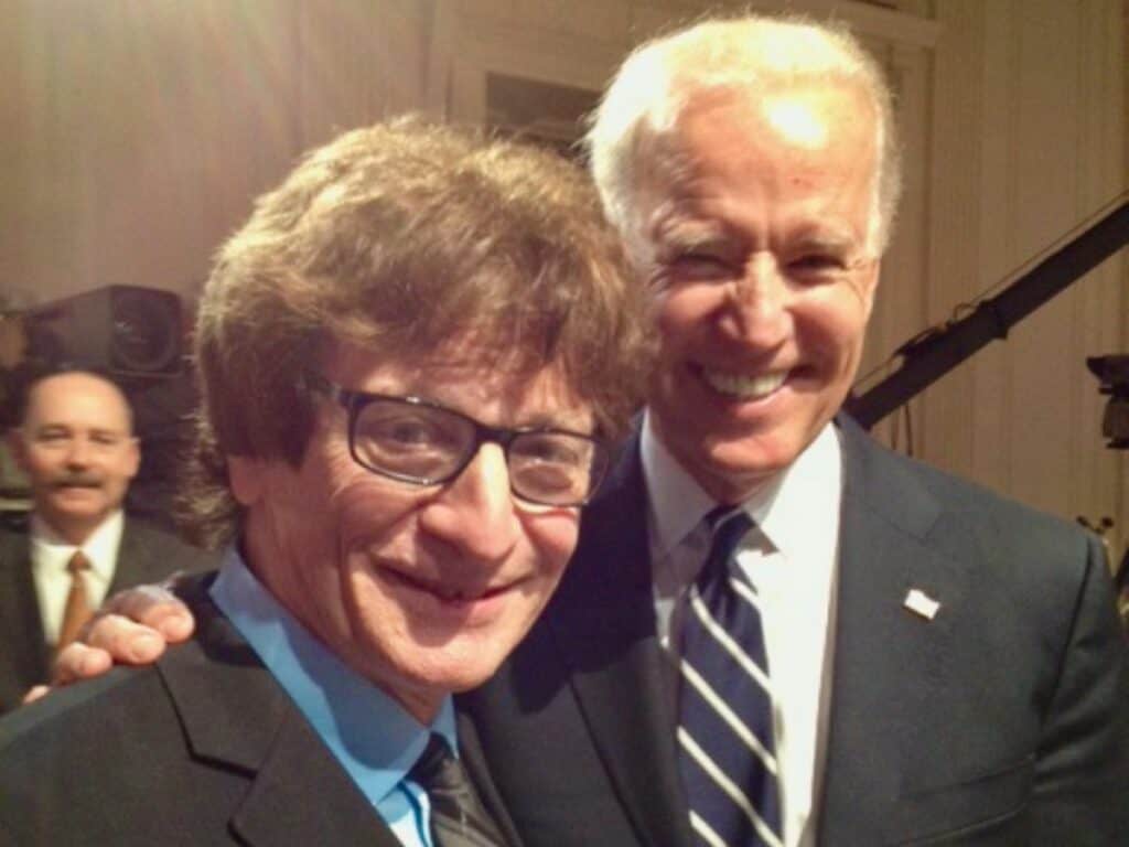 Crispin Cioe with President Joe Biden