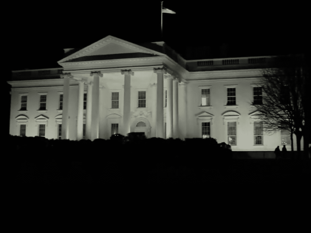 Photo of The White House at night for Music Director Crispin Cioe In Performance at The White House on PBS